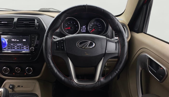 2019 Mahindra TUV300 T10, Diesel, Manual, 90,633 km, Steering Wheel Close Up