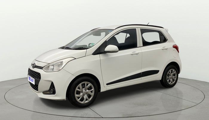 2019 Hyundai Grand i10 SPORTZ 1.2 KAPPA VTVT, Petrol, Manual, 32,910 km, Left Front Diagonal