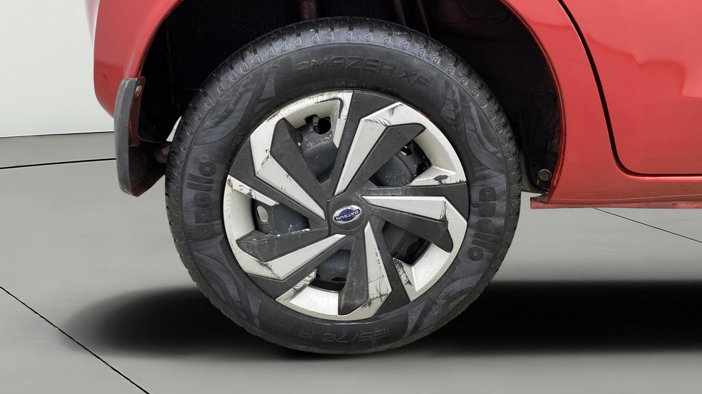 2020 Datsun Redi Go T(O), Petrol, Manual, 7,046 km, Right Rear Wheel