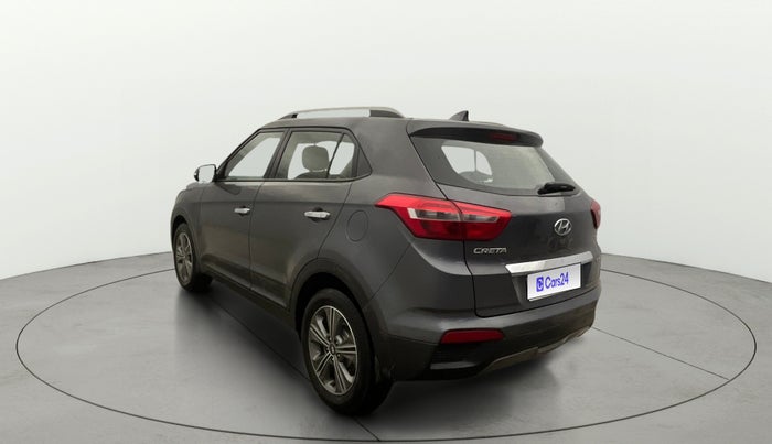 2017 Hyundai Creta SX PLUS AT 1.6 PETROL, Petrol, Automatic, 28,281 km, Left Back Diagonal