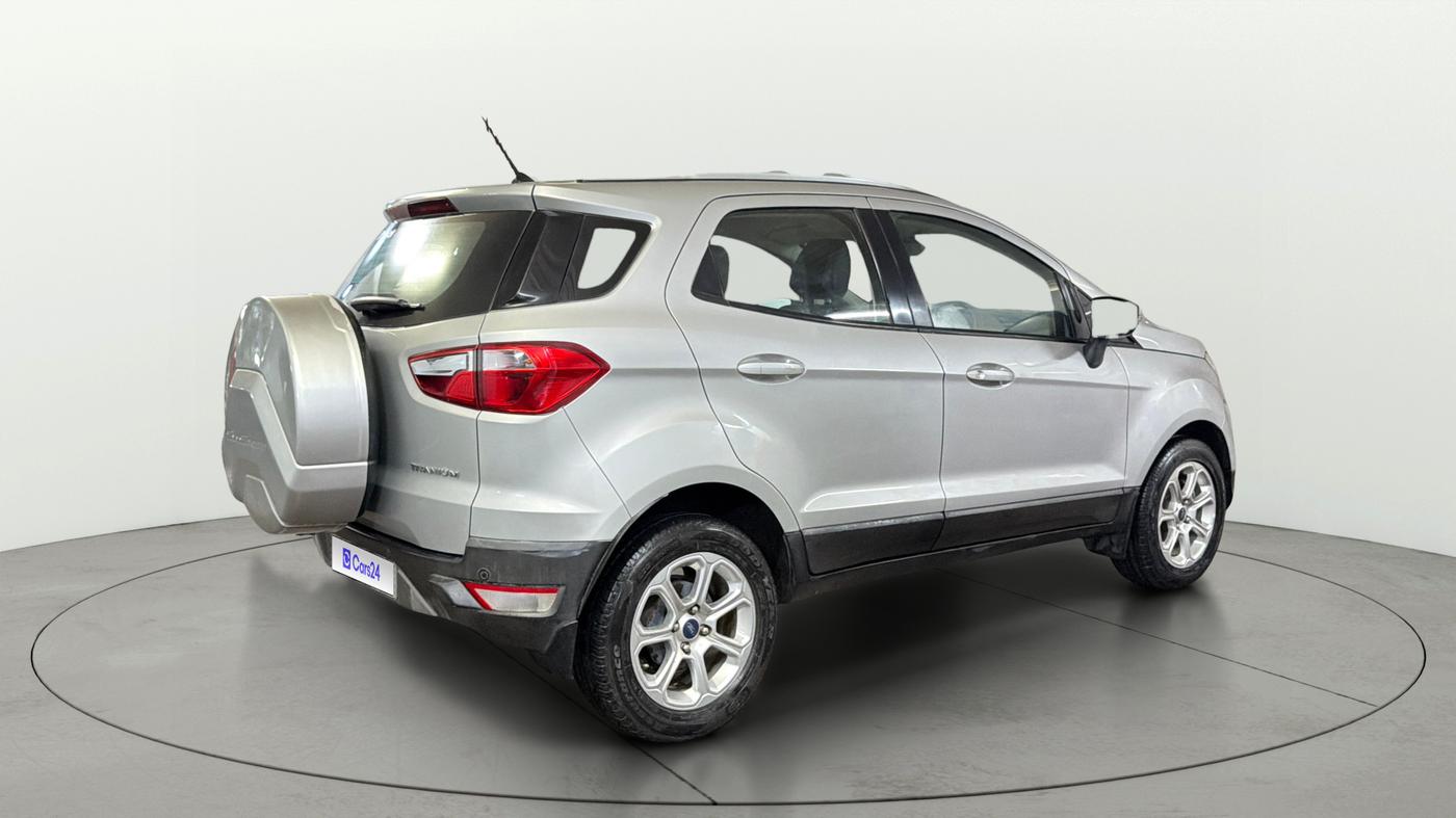 2019 Ford Ecosport TITANIUM + 1.5L PETROL AT, Petrol, Automatic, 43,554 km, Right Back Diagonal