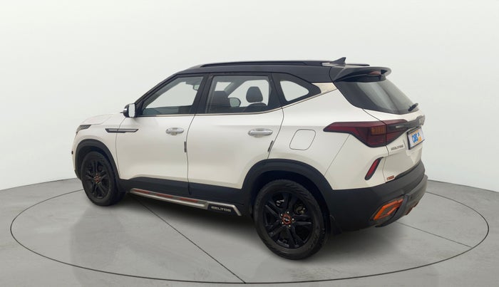 2021 KIA SELTOS HTX ANNIVERSARY EDITION 1.5 PETROL, Petrol, Manual, 1,06,571 km, Left Back Diagonal