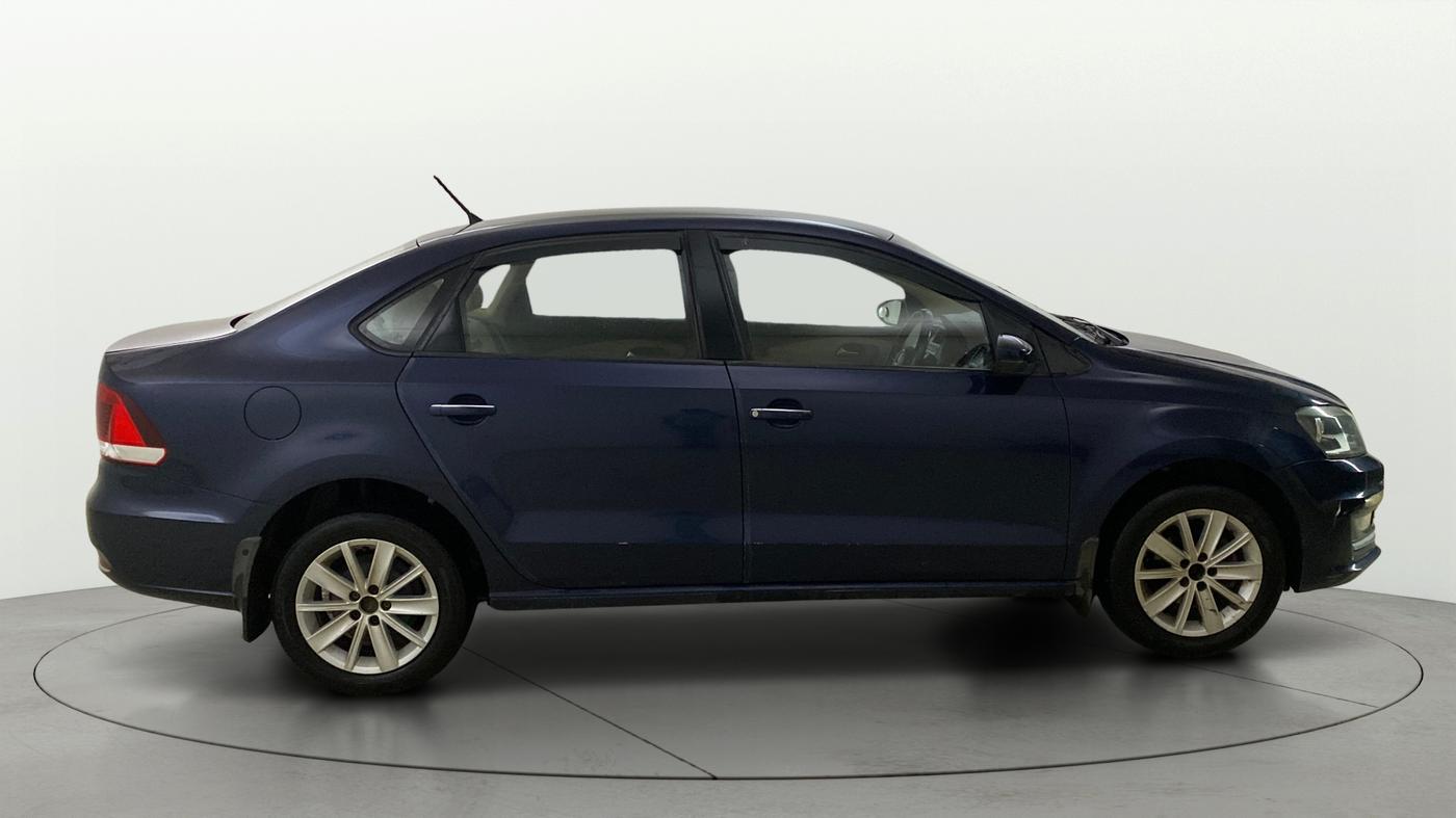 2015 Volkswagen Vento 1.2 TSI HIGHLINE PLUS AT, Petrol, Automatic, 50,563 km, Right Side View