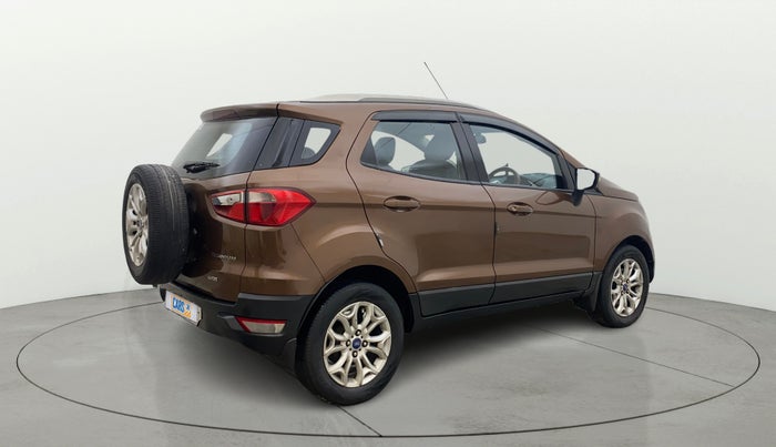 2016 Ford Ecosport TITANIUM 1.5L DIESEL, Diesel, Manual, 1,25,320 km, Right Back Diagonal