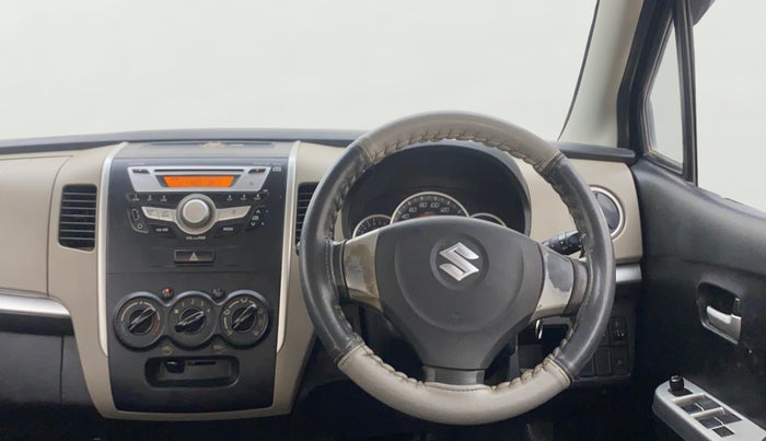 2015 Maruti Wagon R 1.0 VXI, Petrol, Manual, 1,15,577 km, Steering Wheel Close Up