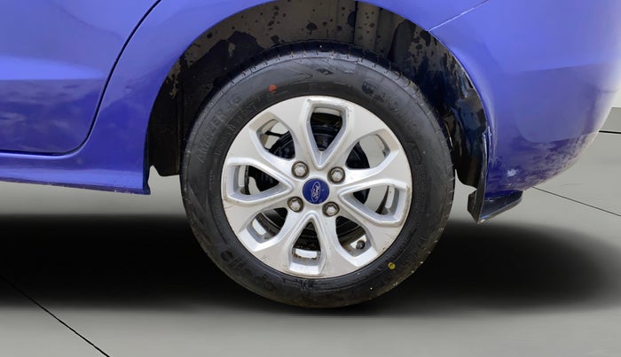 2017 Ford Figo Aspire TITANIUM 1.2 PETROL, Petrol, Manual, 90,733 km, Left Rear Wheel