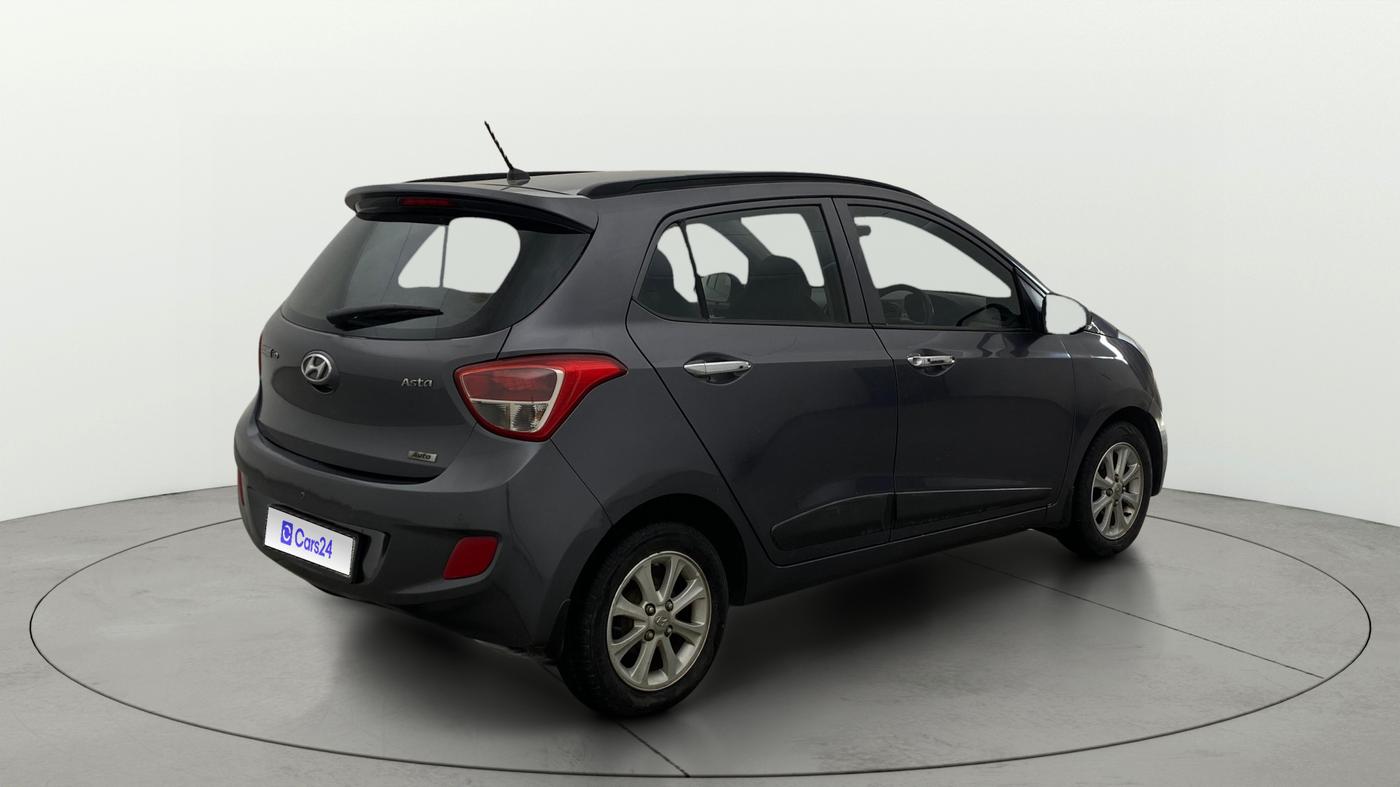 2015 Hyundai Grand i10 ASTA AT 1.2 KAPPA VTVT, Petrol, Automatic, 44,012 km, Right Back Diagonal
