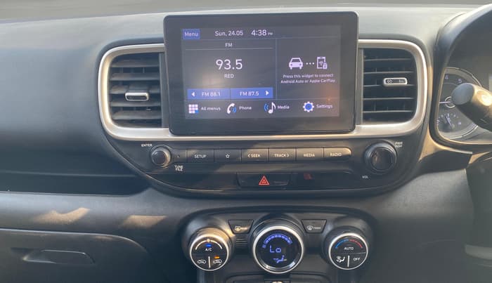 2022 Hyundai VENUE SX 1.0 TURBO IMT, Petrol, Manual, 43,696 km, Air Conditioner