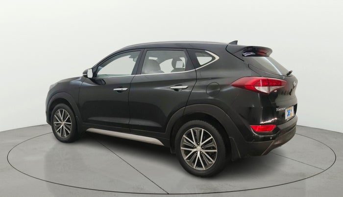 2018 Hyundai Tucson GLS 2WD AT PETROL, Petrol, Automatic, 74,198 km, Left Back Diagonal
