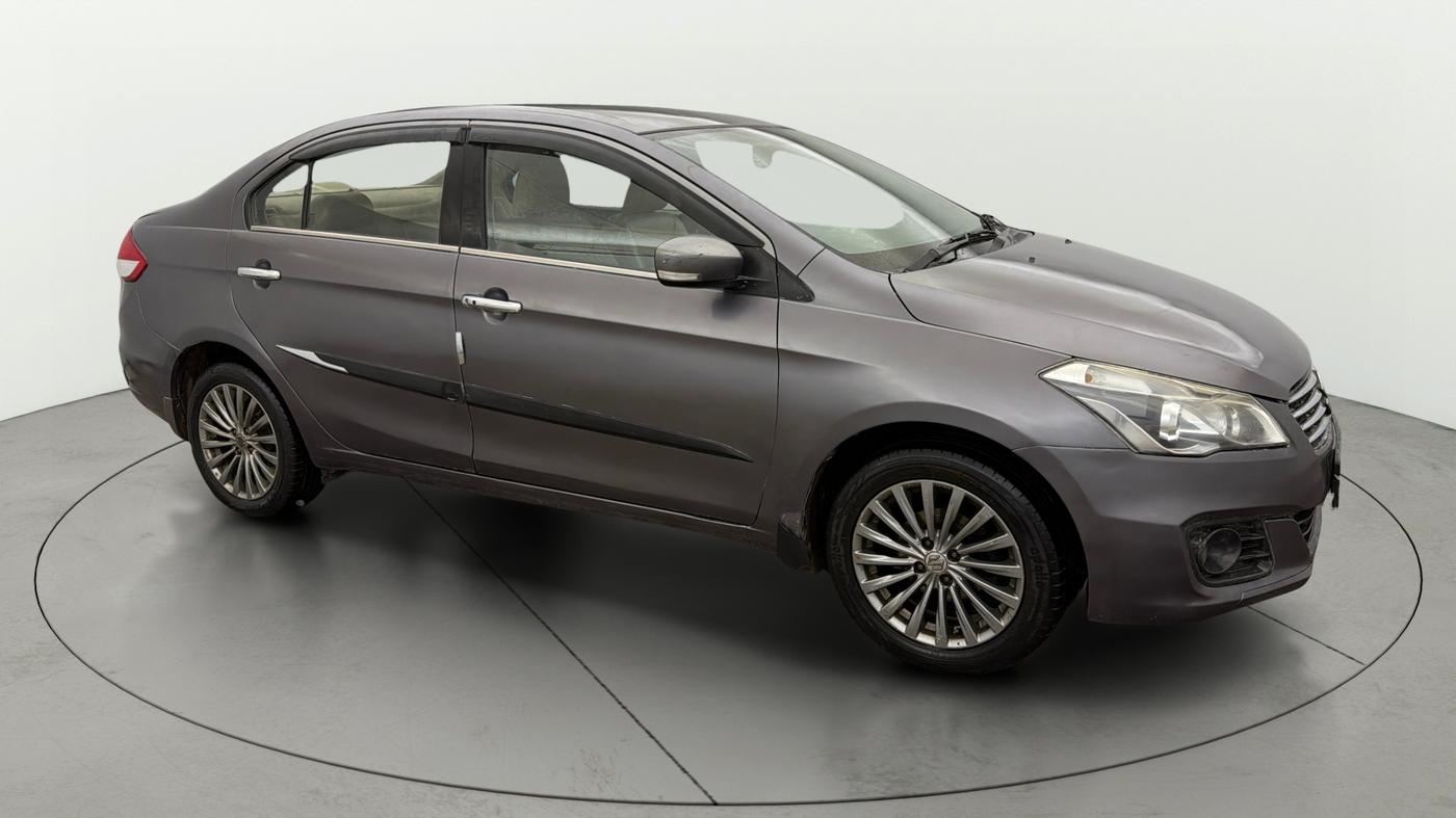 2016 Maruti Ciaz ZXI+, Petrol, Manual, 50,796 km, Right Front Diagonal