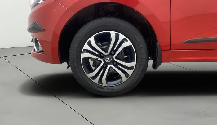 2019 Tata Tiago XZA PETROL, Petrol, Automatic, 54,410 km, Left Front Wheel