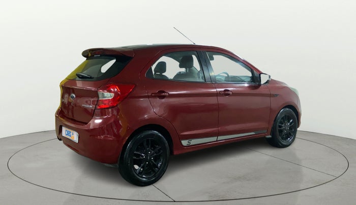 2017 Ford New Figo TITANIUM 1.2 PETROL MT, Petrol, Manual, 36,596 km, Right Back Diagonal