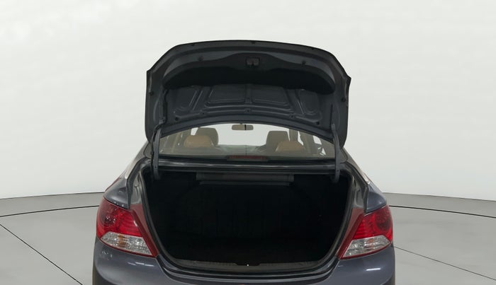 2013 Hyundai Verna FLUIDIC 1.6 VTVT SX, Petrol, Manual, 77,894 km, Boot Door Open