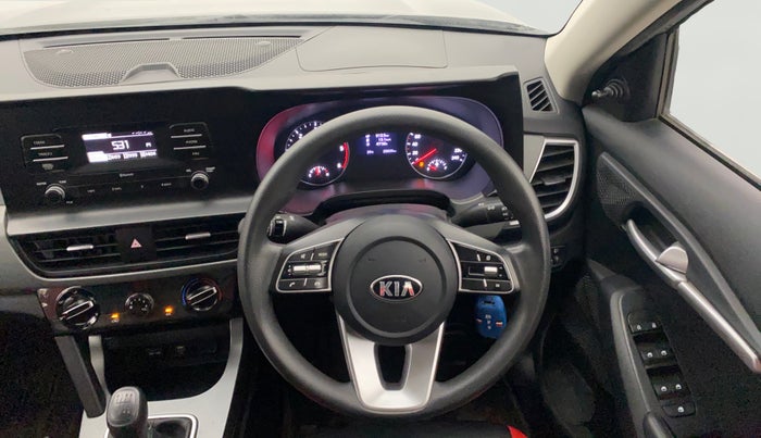 2020 KIA SELTOS HTE 1.5 DIESEL, Diesel, Manual, 23,647 km, Steering Wheel Close Up