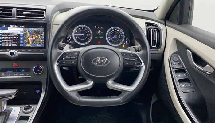 2022 Hyundai Creta SX IVT 1.5 PETROL, Petrol, Automatic, 63,908 km, Steering Wheel Close Up