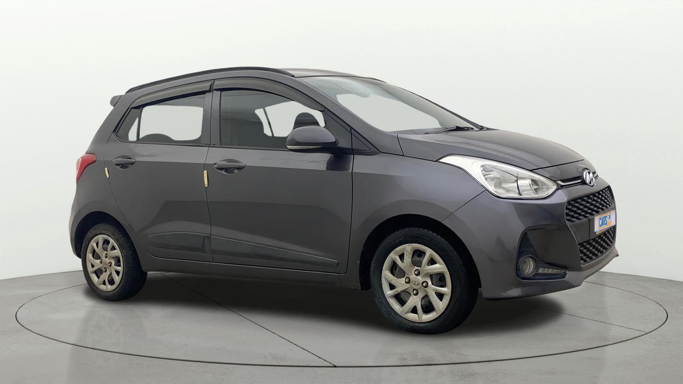 2020 Hyundai Grand i10 SPORTZ 1.2 KAPPA VTVT, Petrol, Manual, 34,779 km, Right Front Diagonal