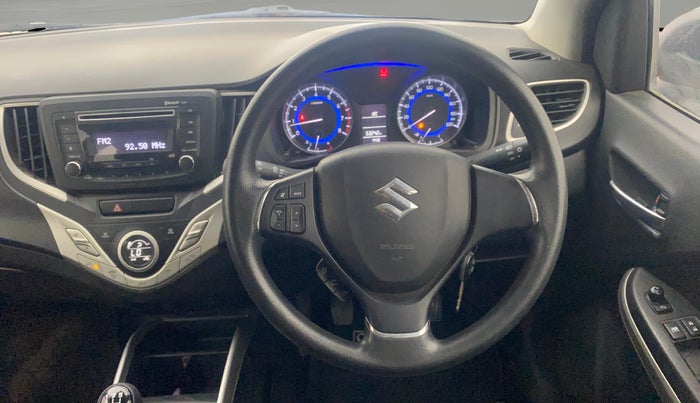 2016 Maruti Baleno DELTA PETROL 1.2, Petrol, Manual, 53,241 km, Steering Wheel Close Up