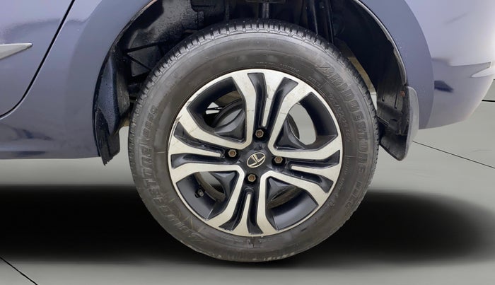 2022 Tata TIGOR XZ PLUS CNG, CNG, Manual, 12,133 km, Left Rear Wheel