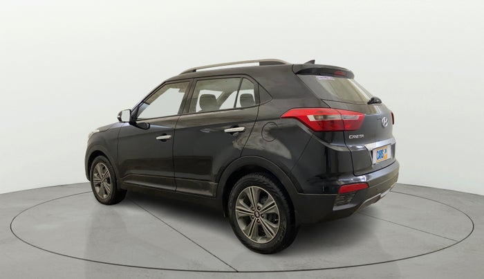 2018 Hyundai Creta SX PLUS AT 1.6 PETROL, Petrol, Automatic, 55,657 km, Left Back Diagonal