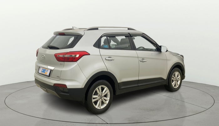 2018 Hyundai Creta SX PLUS 1.6 DIESEL, Diesel, Manual, 1,28,912 km, Right Back Diagonal