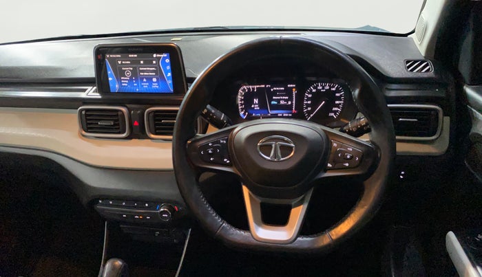 2022 Tata PUNCH CREATIVE  AMT, Petrol, Automatic, 55,147 km, Steering Wheel Close Up