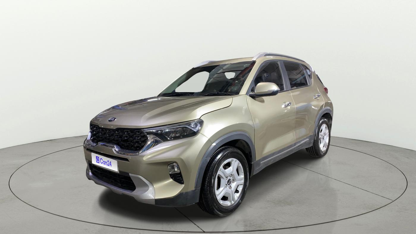 2020 KIA SONET HTX 1.5, Diesel, Manual, 67,995 km, Left Front Diagonal
