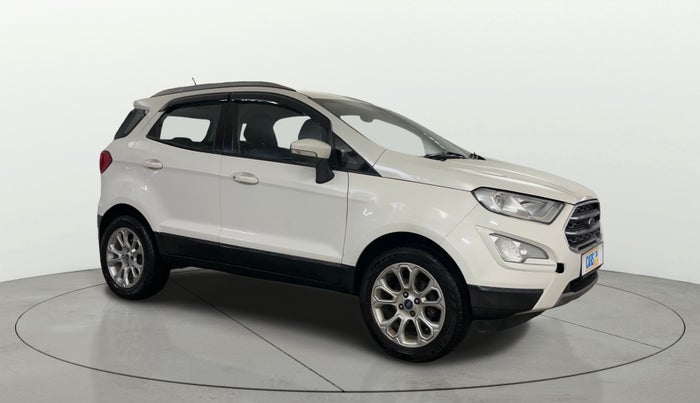 2018 Ford Ecosport TITANIUM + 1.5L PETROL AT, Petrol, Automatic, 76,305 km, Right Front Diagonal