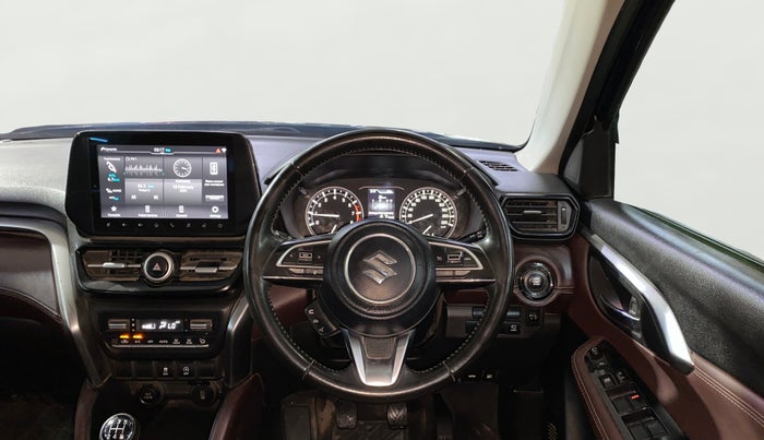 2022 Maruti Grand Vitara ALPHA SMART HYBRID, Petrol, Manual, 48,497 km, Steering Wheel Close Up