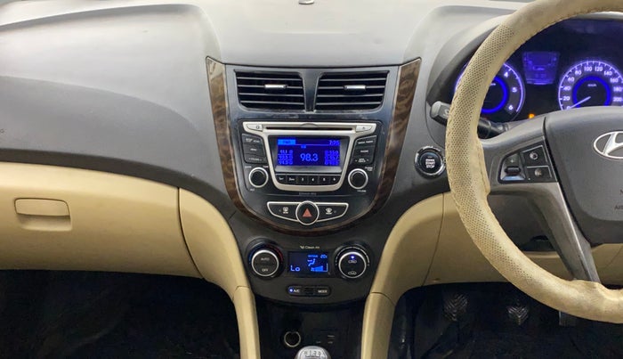 2015 Hyundai Verna FLUIDIC 1.6 CRDI S(O) 4S, Diesel, Manual, 99,607 km, Air Conditioner