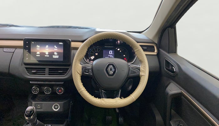2022 Renault Kiger RXT (O) MT DUAL TONE, Petrol, Manual, 24,402 km, Steering Wheel Close Up