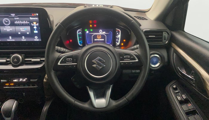 2022 Maruti Grand Vitara ALPHA SMART HYBRID AT, Petrol, Automatic, 47,405 km, Steering Wheel Close Up