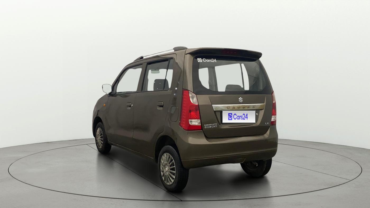 2013 Maruti Wagon R 1.0 LXI CNG, CNG, Manual, 69,634 km, Left Back Diagonal
