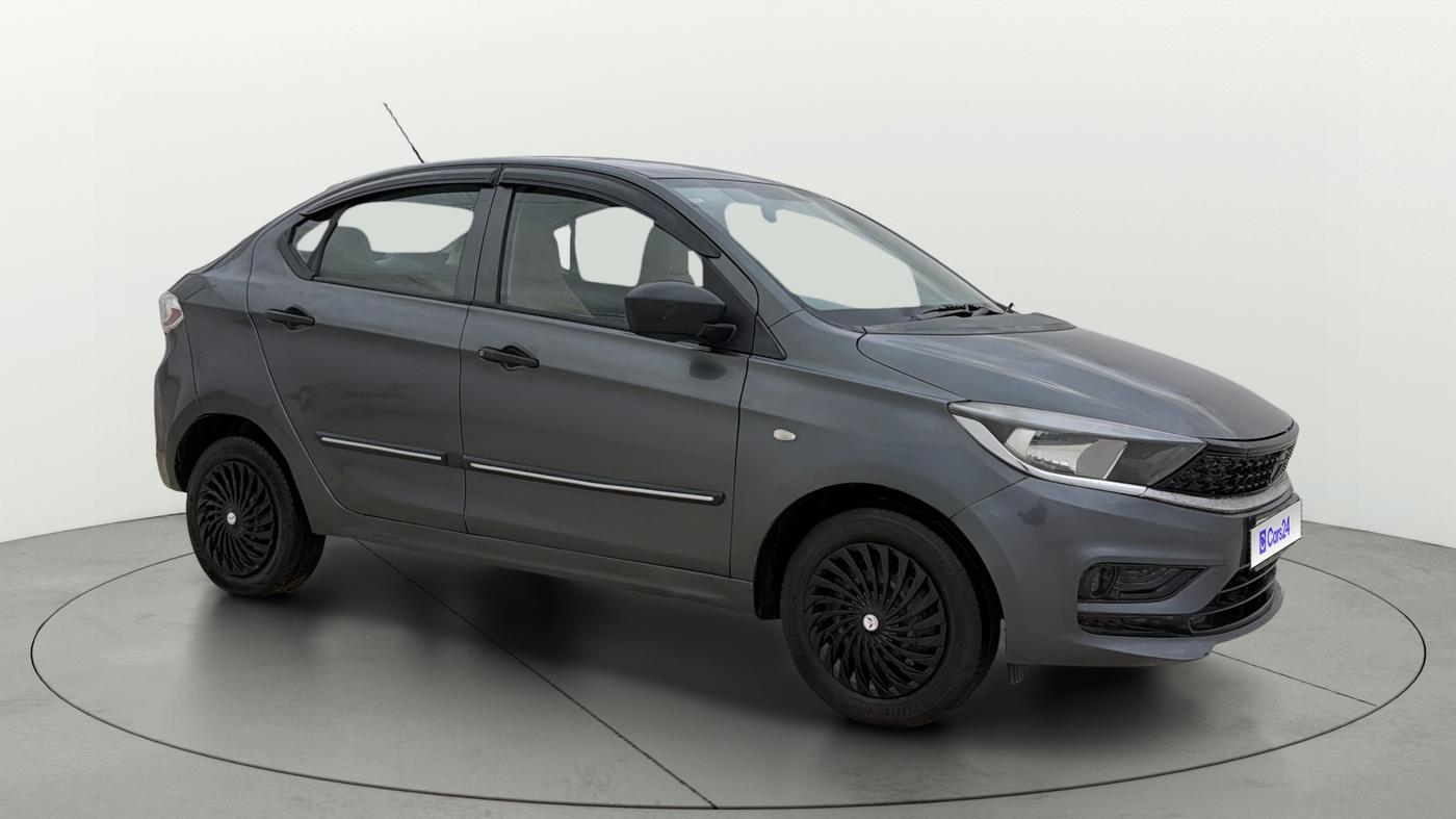 2022 Tata TIGOR XMA PETROL, CNG, Automatic, 67,840 km, Right Front Diagonal