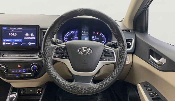 2022 Hyundai Verna SX 1.5 VTVT, Petrol, Manual, 67,082 km, Steering Wheel Close Up