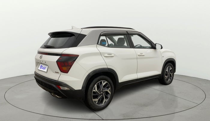 2023 Hyundai Creta SX (O) 1.4 TURBO DCT, Petrol, Automatic, 67,283 km, Right Back Diagonal