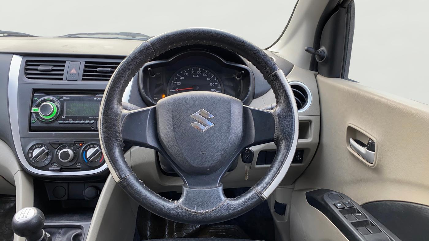 2015 Maruti Celerio VXI, Petrol, Manual, 31,517 km, Steering Wheel Close Up