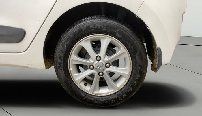 2014 Hyundai Grand i10 ASTA AT 1.2 KAPPA VTVT, CNG, Automatic, 95,515 km, Left Rear Wheel