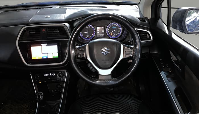 2022 Maruti S Cross ZETA 1.5, Petrol, Manual, 57,884 km, Steering Wheel Close Up