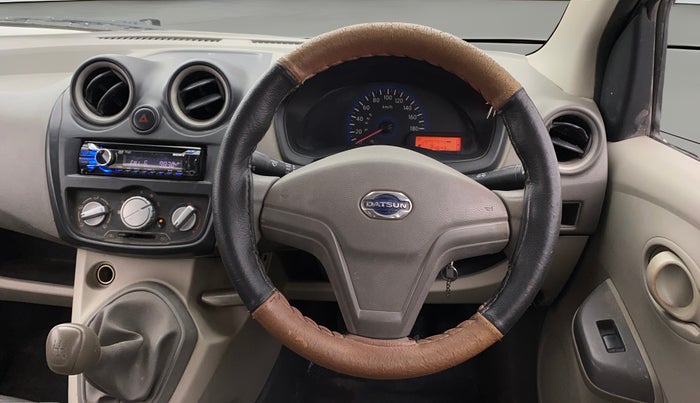 2014 Datsun Go T, Petrol, Manual, 24,640 km, Steering Wheel Close Up