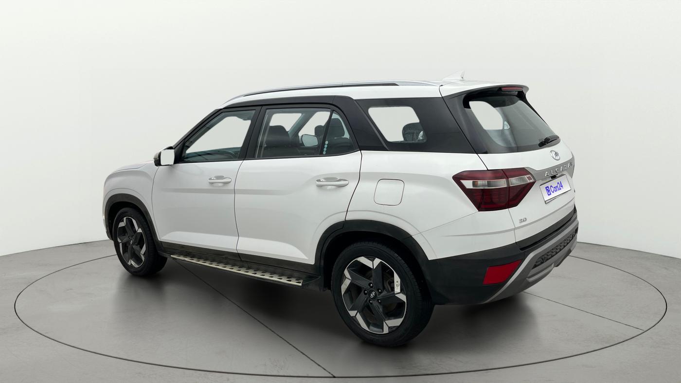 2021 Hyundai ALCAZAR 2.0 SIGNATURE (O) AT 6STR, Petrol, Automatic, 60,665 km, Left Back Diagonal