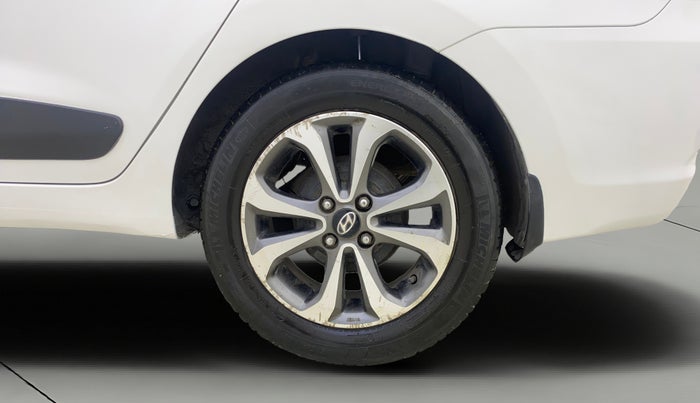 2014 Hyundai Xcent SX 1.2 (O), Petrol, Manual, 74,724 km, Left Rear Wheel