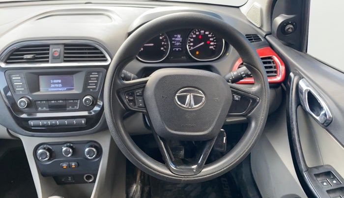 2018 Tata Tiago XZA PETROL, Petrol, Automatic, 1,38,852 km, Steering Wheel Close Up