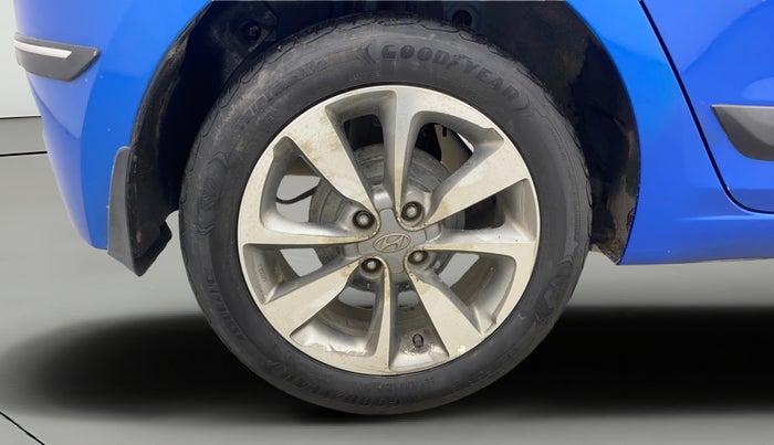 2017 Hyundai Elite i20 ASTA 1.2 (O), Petrol, Manual, 93,097 km, Right Rear Wheel