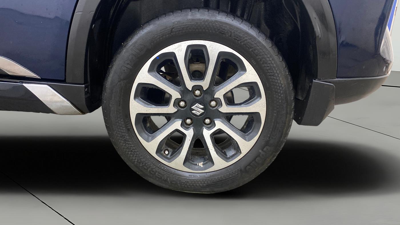 2022 Maruti Grand Vitara ALPHA SMART HYBRID AT, Petrol, Automatic, 91,661 km, Left Rear Wheel