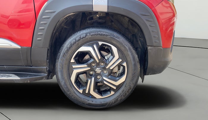 2022 Maruti BREZZA ZXI + SMART HYBRID DUAL TONE, Petrol, Manual, 28,115 km, Right Front Wheel