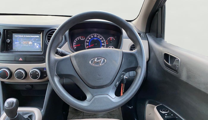 2017 Hyundai Grand i10 MAGNA 1.2 KAPPA VTVT, Petrol, Manual, 83,516 km, Steering Wheel Close Up