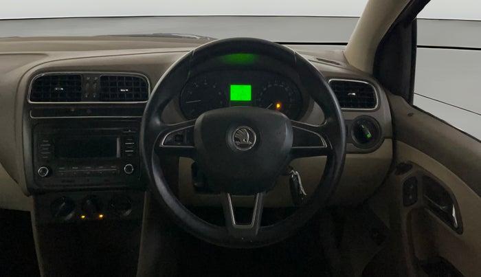 2014 Skoda Rapid AMBITION 1.6 MPI MT PLUS, Petrol, Manual, 61,039 km, Steering Wheel Close Up