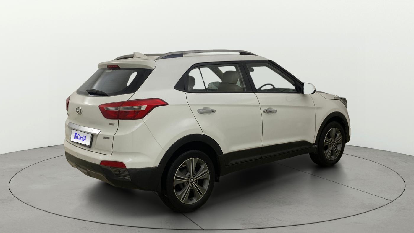 2017 Hyundai Creta SX PLUS AT 1.6 PETROL, Petrol, Automatic, 38,706 km, Right Back Diagonal