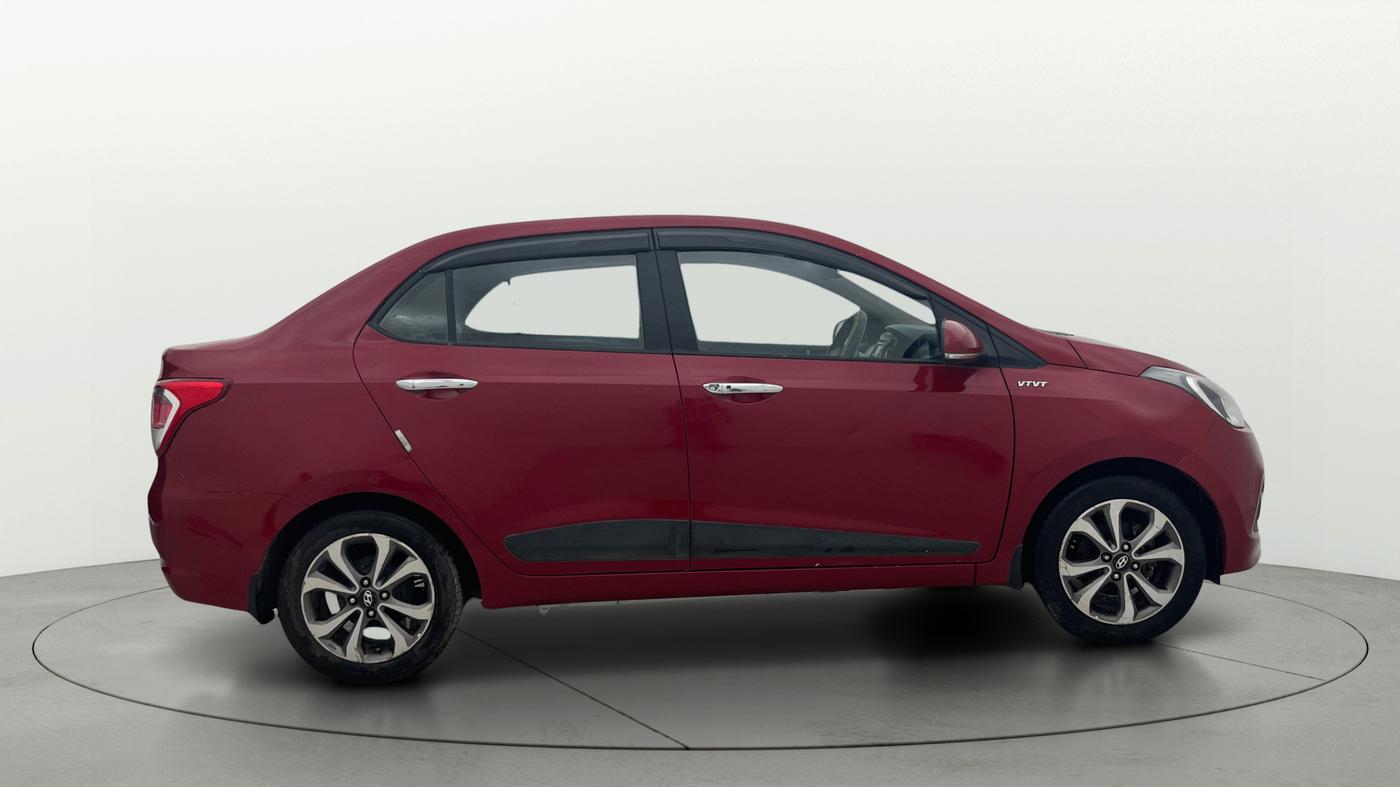 2016 Hyundai Xcent SX 1.2 (O), Petrol, Manual, 88,802 km, Right Side View