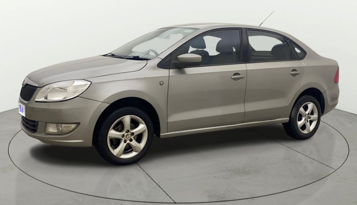 2012 Skoda Rapid ELEGANCE 1.6 TDI CR MT, Diesel, Manual, 99,273 km, Left Front Diagonal